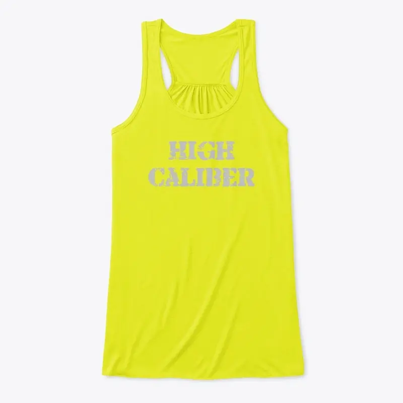 Women's High Calber Racerback Tank