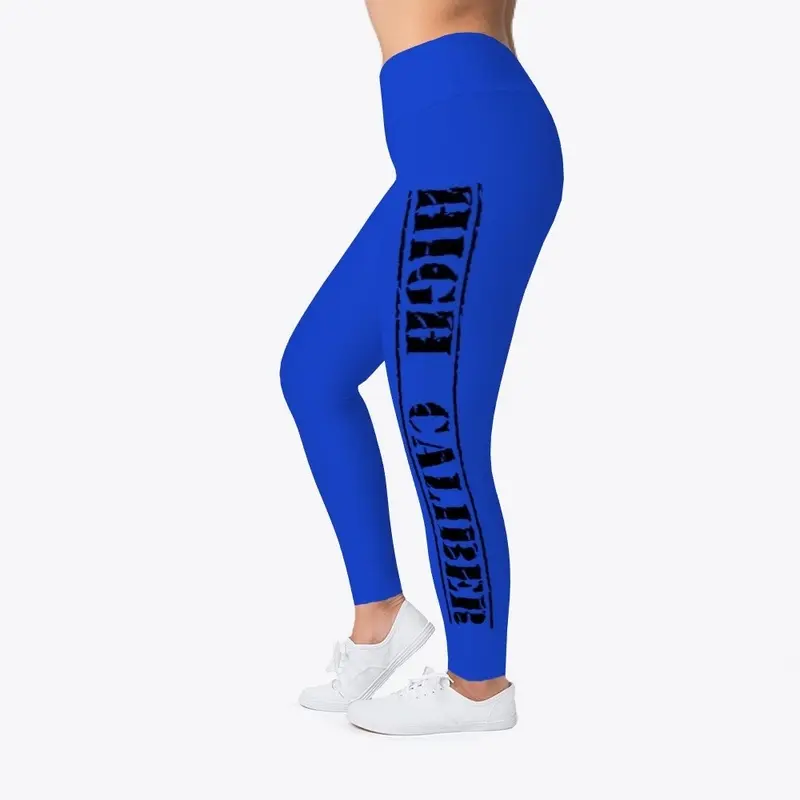 High Caliber Leggins - Black Text